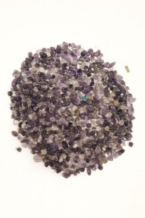 Amethyst-Cluster poliert – 500 Gramm – 8-12 mm