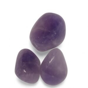Amethyst poliert A-Qualität, 3 Stück | 2-3 cm |