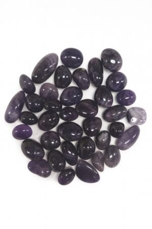 Amethyst poliert AA-Qualität – 250 Gramm (1 – 3 cm pro Stein)