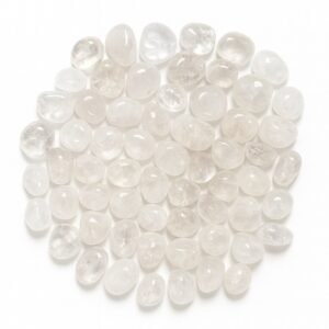 Bergkristall getrommelt – 1 kg (15–25 mm, A-Qualität)