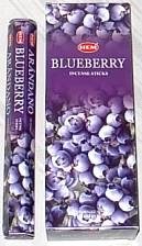 HEM Räucherstäbchen - Blueberry - Sparpackung / Vorteilsbox (6 Packungen / 120 Stäbchen)