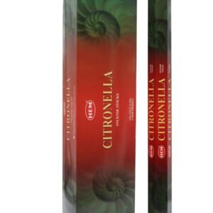 HEM Gartenräucherstäbchen XL Citronella | 60 lange Stäbchen für draußen