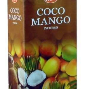 HEM Räucherstäbchen - Coconut Mango - Vorteilsbox (6 Packungen / 120 Stäbchen)