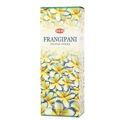HEM Räucherstäbchen - Frangipani - Vorteilsbox (6 Packungen / 120 Stäbchen)