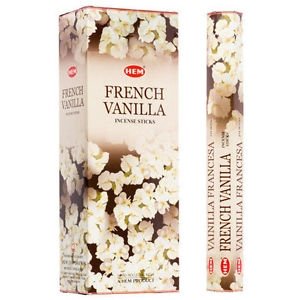 HEM Räucherstäbchen - French Vanilla - Vorteilsbox (6 Packungen / 120 Stäbchen) – Bild 2