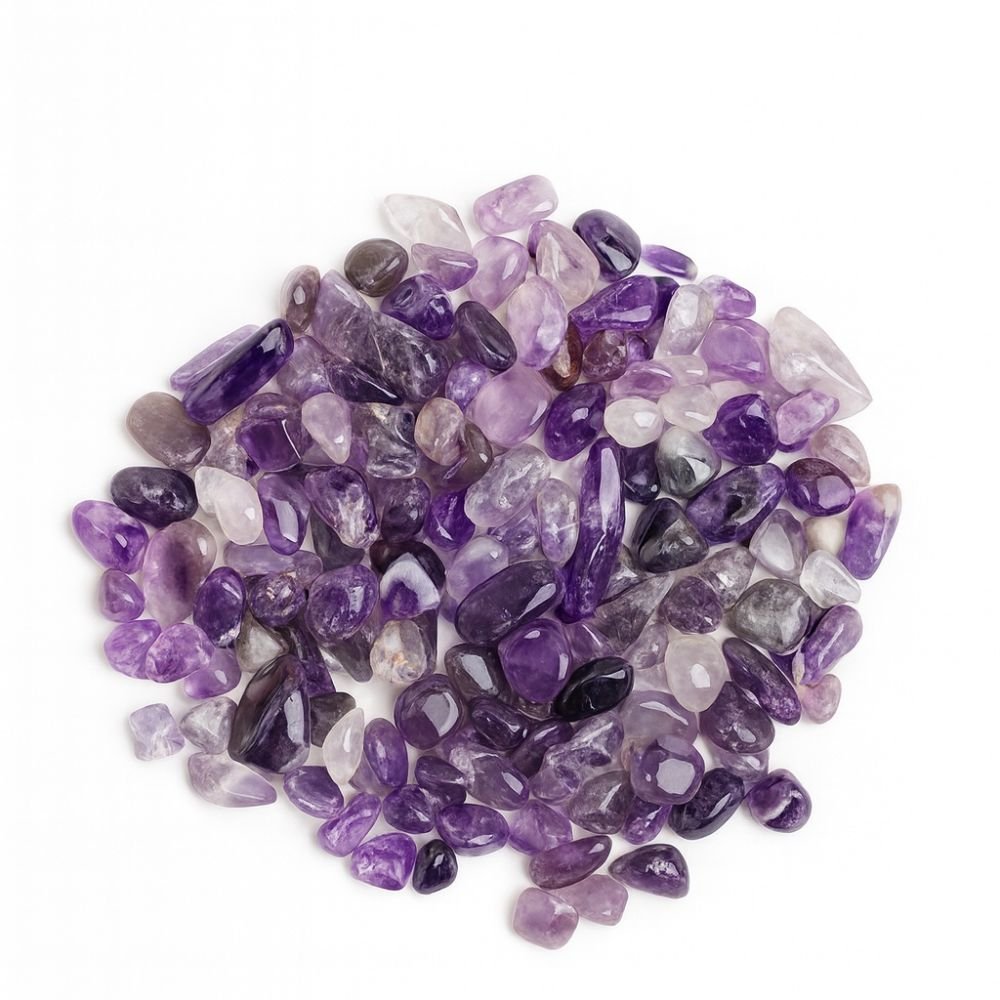 Amethyst-Cluster poliert – 100 Gramm – 8-12 mm – Edelsteine Meditation