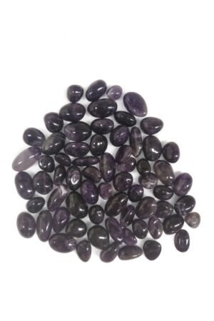 Amethyst getrommelt – 500 Gramm (1–3 cm, AA-Qualität)
