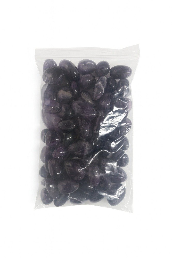 Amethyst getrommelt – 500 Gramm (1–3 cm, AA-Qualität) – Bild 2
