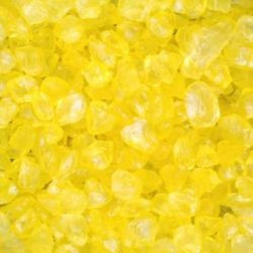 Dekorative Farbige Glassteine / Farbiges Glas - Gelb - 4-10mm - 1kg