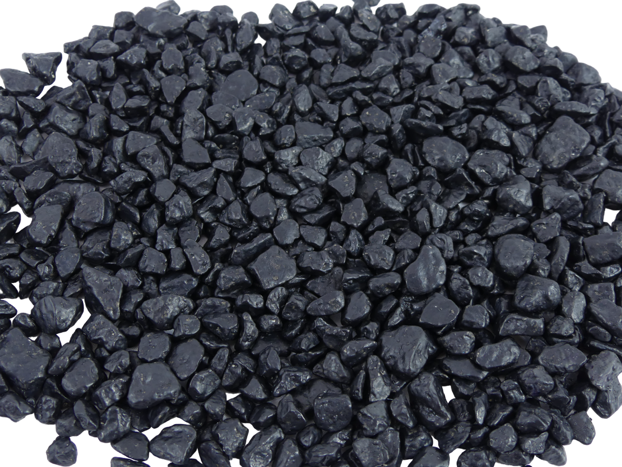 Deko-Steine 9-13mm - ZWART - Bodenabdeckung für Blumentöpfe und Pflanzkübel - 1KG – Bild 3