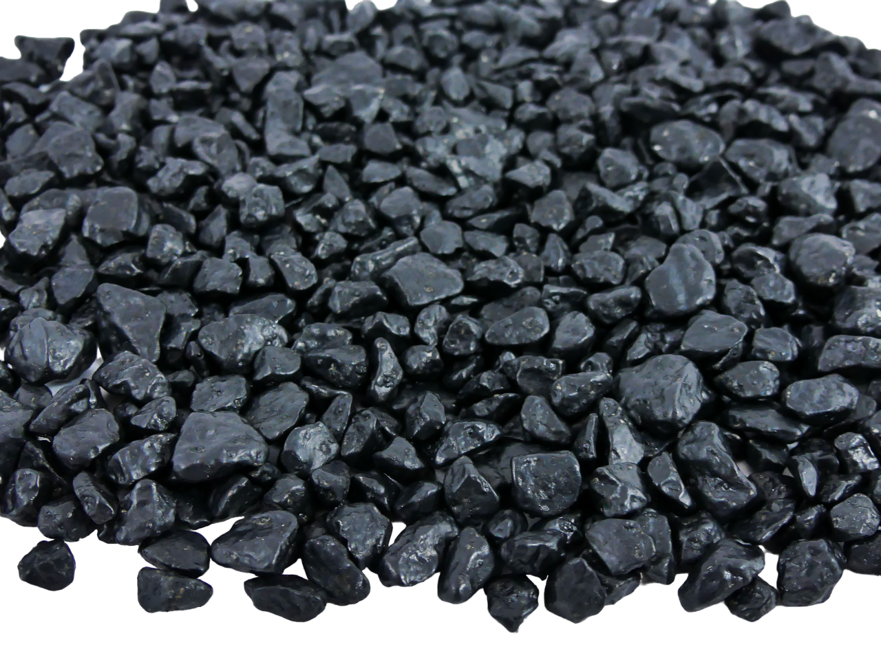 Deko-Steine 9-13mm - ZWART - Bodenabdeckung für Blumentöpfe und Pflanzkübel - 1KG – Bild 2