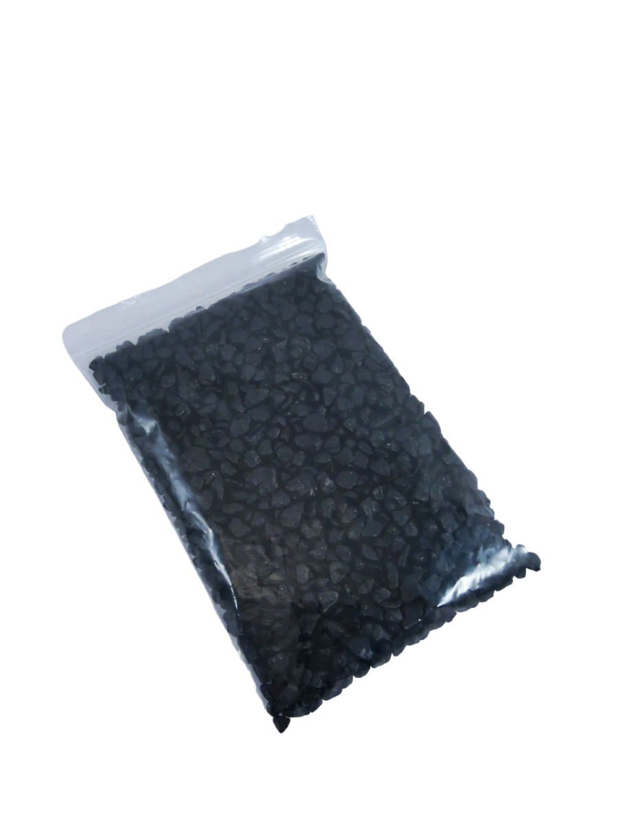 Deko-Steine 9-13mm - ZWART - Bodenabdeckung für Blumentöpfe und Pflanzkübel - 1KG – Bild 4