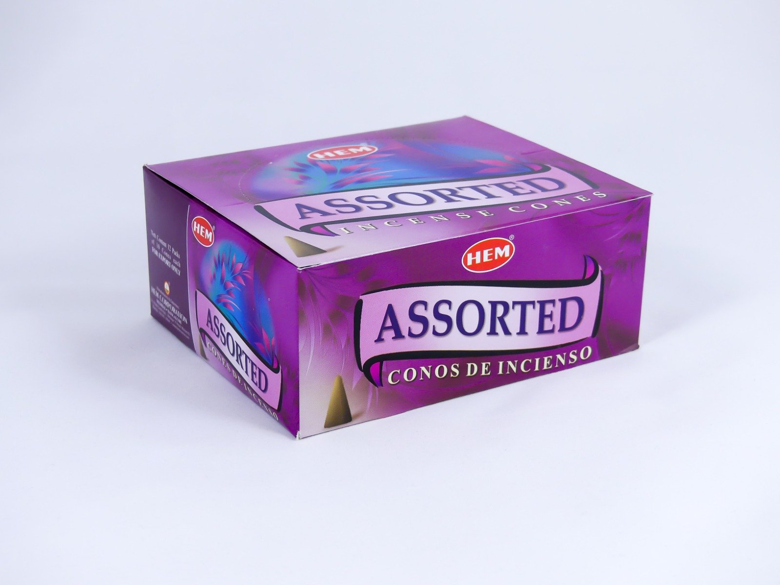 HEM Räucherkegel / Cones - Sortiment / Assorted - Vorteilsbox (12 Päckchen / 120 Kegel) – Bild 2