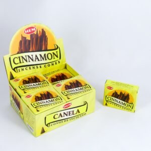 HEM Räucherkegel / Cones - Zimt / Cinnamon - Vorteilsbox (12 Päckchen / 120 Kegel)