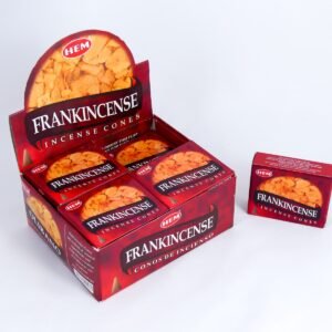 HEM Räucherkegel / Cones - Frankincense - Vorteilsbox (12 Päckchen / 120 Kegel)
