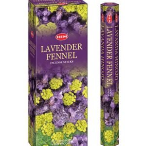 HEM Räucherstäbchen - Lavender Fennel - Vorteilsbox (6 Packungen / 120 Stäbchen)