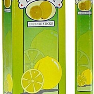 HEM Räucherstäbchen - Lemon - Vorteilsbox (6 Packungen / 120 Stäbchen)