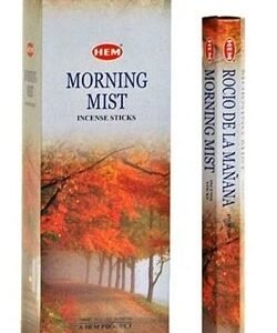 HEM Räucherstäbchen - Morning Mist - Vorteilsbox (6 Packungen / 120 Stäbchen)