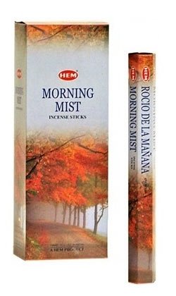 HEM Räucherstäbchen - Morning Mist - Vorteilsbox (6 Packungen / 120 Stäbchen)
