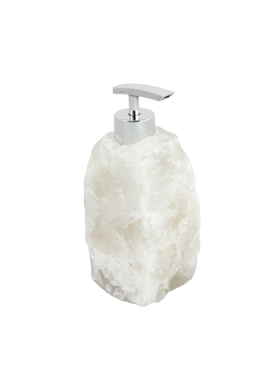 Bergkristall Seifenspender - Nachfüllbar - ca. 1,6kg – Bild 2
