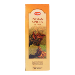 HEM Räucherstäbchen - Indian Spices - Vorteilsbox (6 Packungen / 120 Stäbchen)