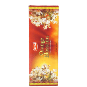 HEM Räucherstäbchen - Orange Blossoms - Vorteilspackung / Sparbox (6 Packungen / 120 Stäbchen)