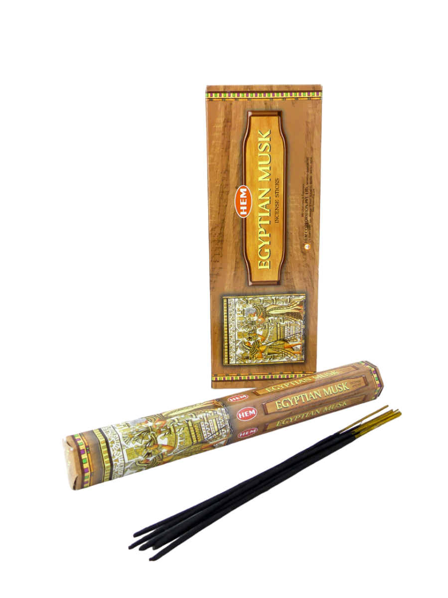 HEM Räucherstäbchen - Egyptian Musk - Vorteilsbox (6 Packungen / 120 Stäbchen) – Bild 2