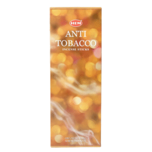 HEM Räucherstäbchen - Anti Tobacco - Sparpackung / Vorteilsbox (6 Packungen / 120 Stäbchen)