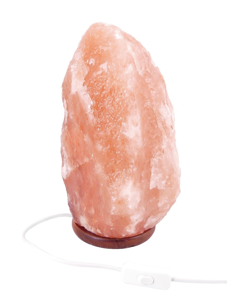 Salzlampe Groß 10 bis 12kg - Himalayasalz / Salzstein (Halit) - ca. 34x21cm