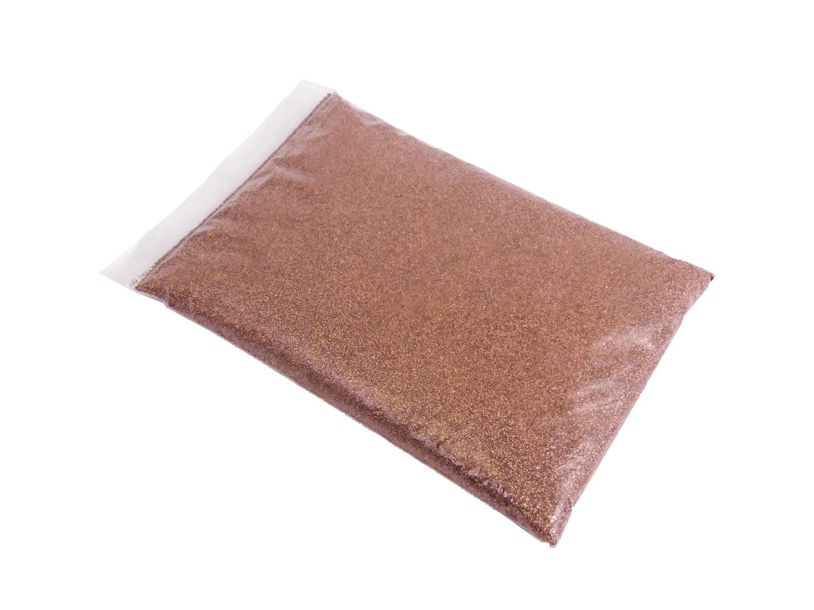 Farbiger Sand 0.1-0.5mm - KUPFER - Kunst-/Hobby-/Kreative Bodenabdeckung für Blumentöpfe und Pflanzkübel - 1KG – Bild 2