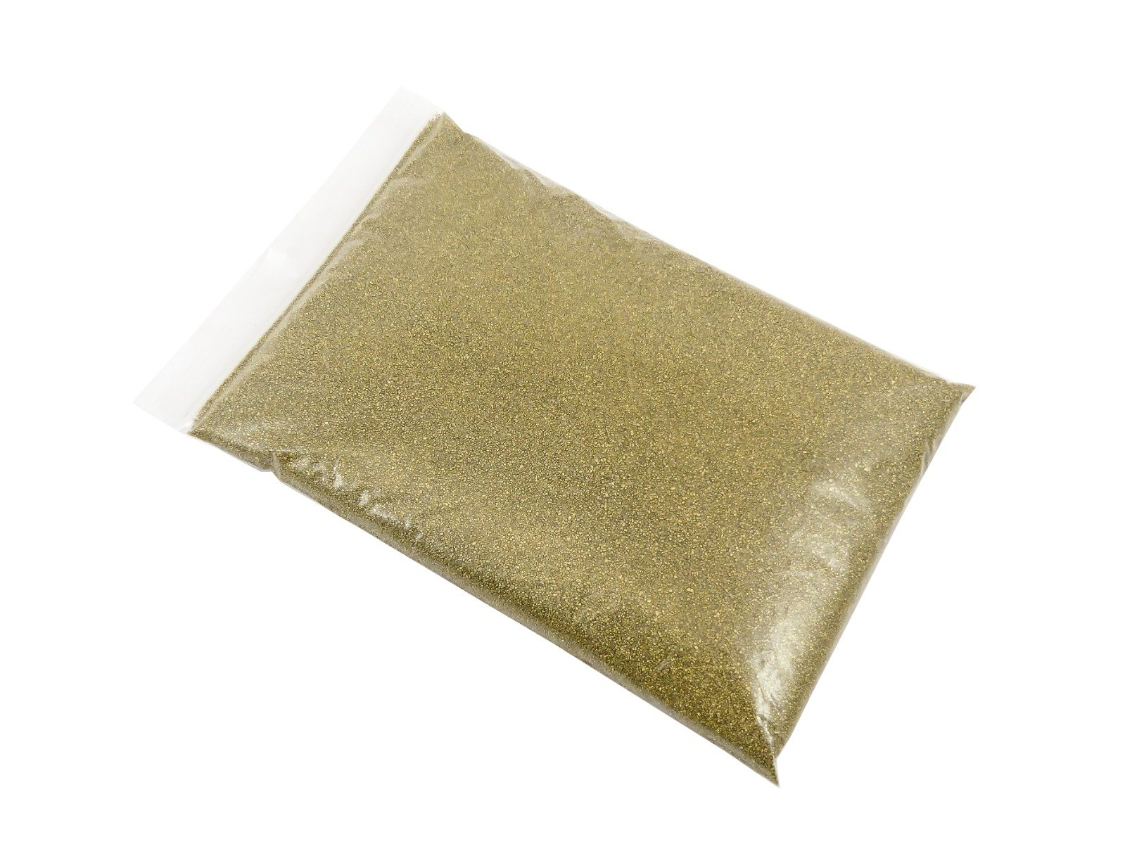 Farbiger Sand 0.1-0.5mm - GOLD - Kunst-/Hobby-/Kreative Bodenabdeckung für Blumentöpfe und Pflanzkübel - 1KG – Bild 2