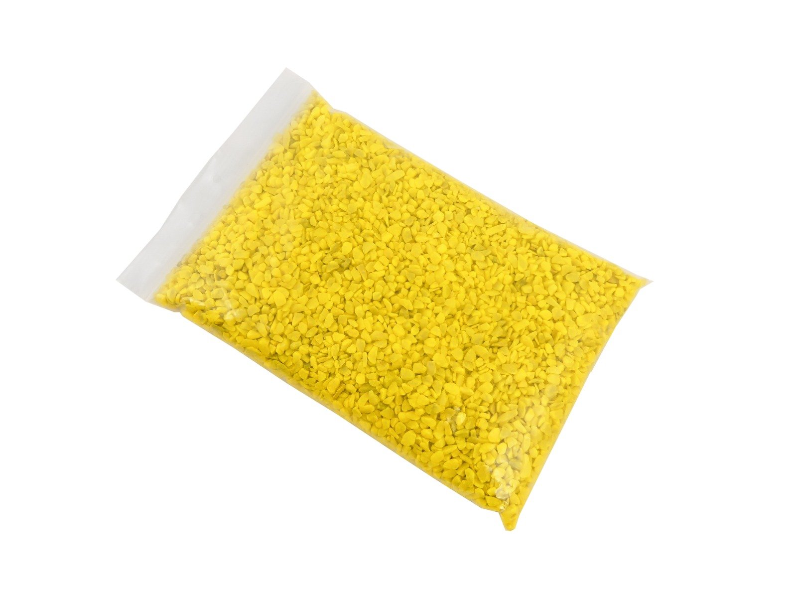 Farbige Steinchen 4-6mm - Granulat - GELB - Bodenabdeckung für Blumentöpfe und Pflanzkübel - 1KG – Bild 2