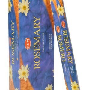 HEM Räucherstäbchen - Rosemary - Vorteilspackung / Sparbox (6 Packungen / 120 Stäbchen)