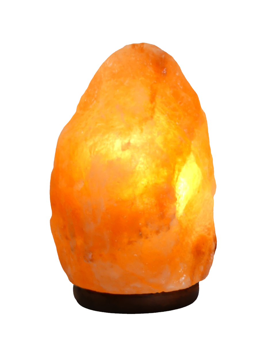 Salzlampe GROSS XXL 15-18kg mit LED-LAMPE - Himalayasalz 100% Natürlich - Tischlampe mit LED-Lampe aus natürlichem Halit-Salzkristall mit stimmungsvollem warmem Licht - Extra langes Kabel 1,8 m - ca. 37x24cm – Bild 3