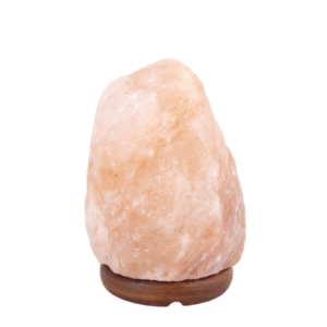 Salzlampe 4 bis 6kg - Halit-Salzstein aus dem Himalaya-Gebirge - ca. 24x14cm