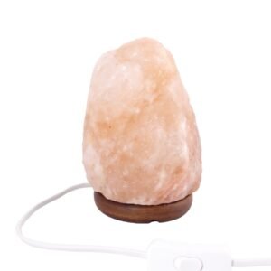 Salzlampe 1 bis 2kg - Halit-Salzstein aus dem Himalaya-Gebirge - ca. 15x10cm
